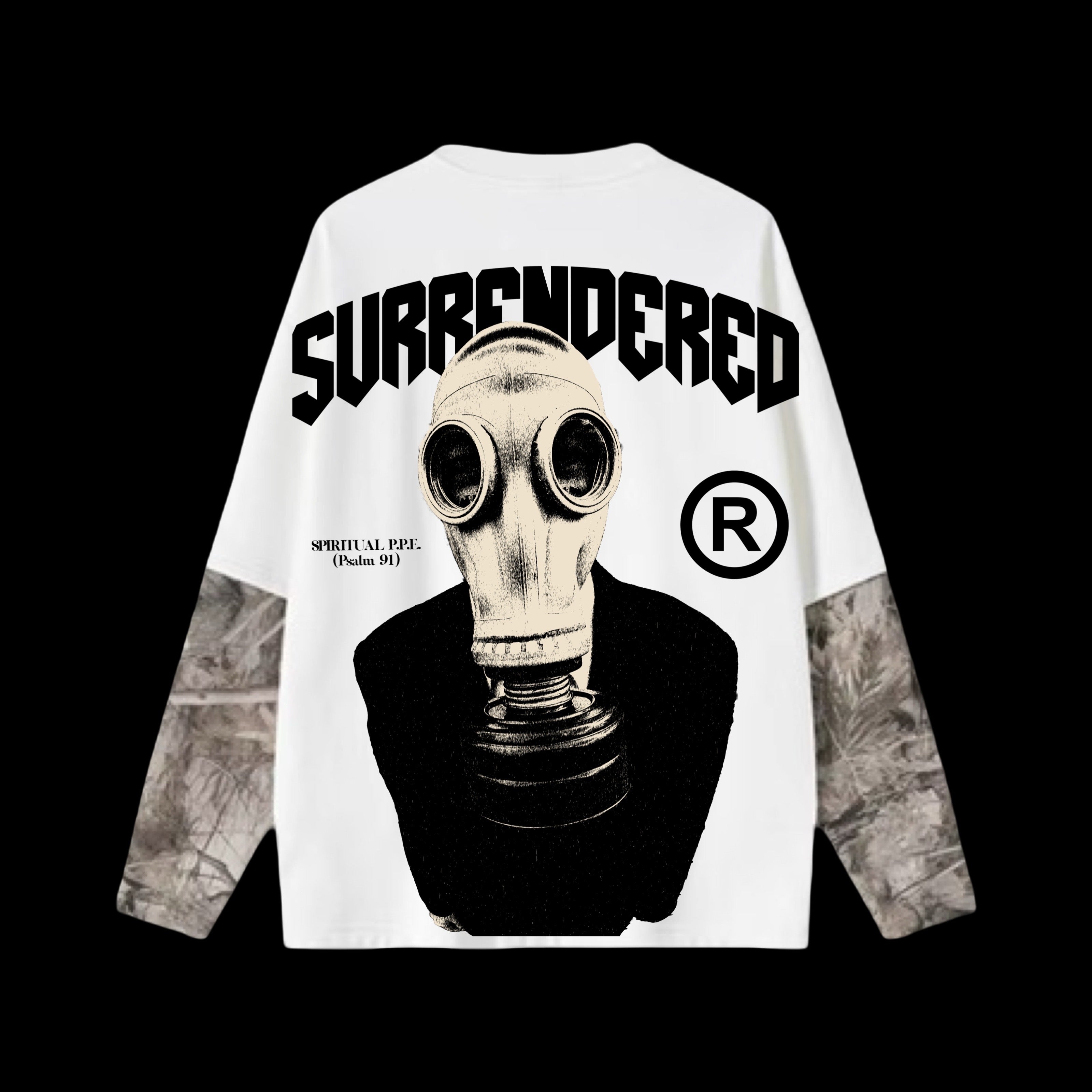 Heavyweight White Camo Long Sleeve